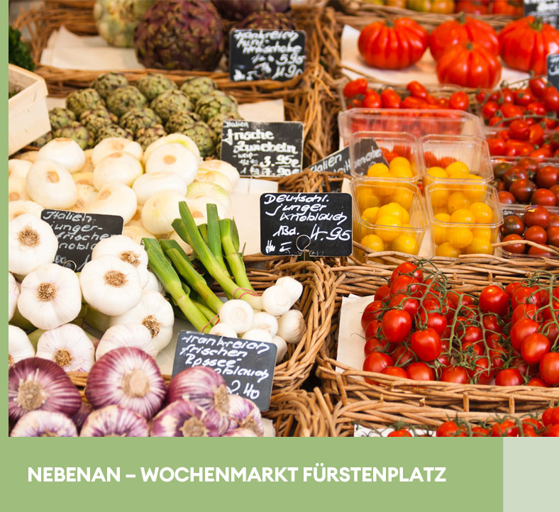 Nebenan – Wochenmarkt Fürstenplatz